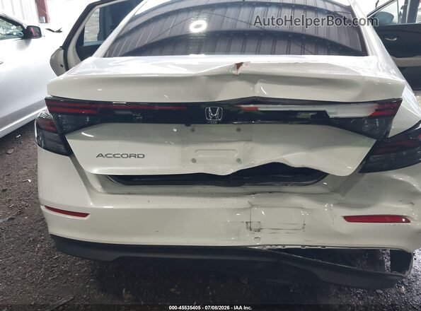 1HGCY1F40SA080050 2025 HONDA ACCORD White Vista frontal