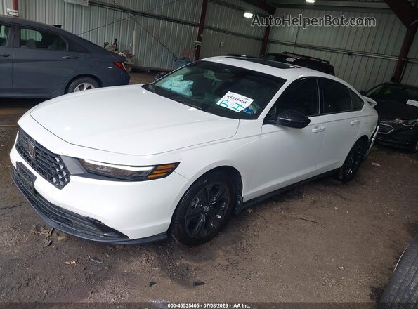 1HGCY1F40SA080050 2025 HONDA ACCORD White Vista tres cuartos delantera izquierda