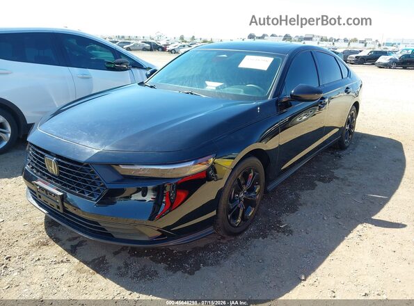 1HGCY1F41SA024635 2025 HONDA ACCORD Black Front left