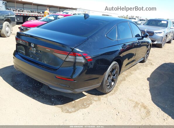 1HGCY1F41SA024635 2025 HONDA ACCORD Black Rear right