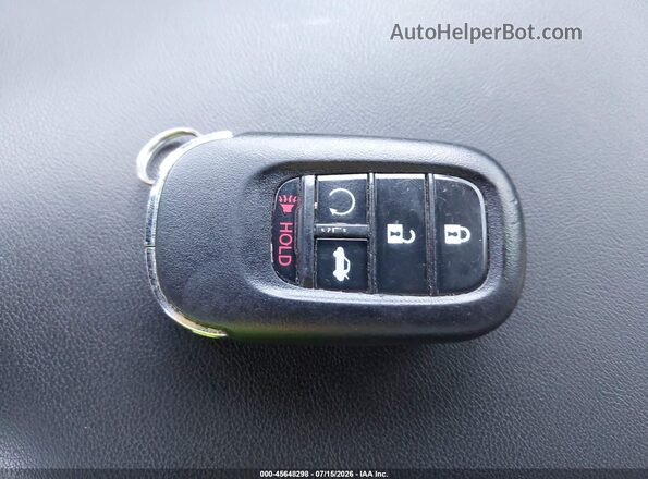 1HGCY1F41SA024635 2025 HONDA ACCORD Black Dashboard view