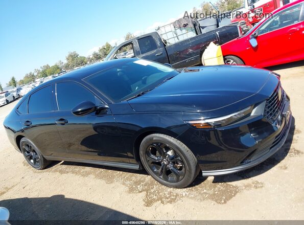 1HGCY1F41SA024635 2025 HONDA ACCORD Black Rear interior view