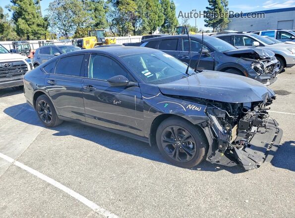 1HGCY1F41SA063306 2025 HONDA ACCORD Gray Delantero derecho