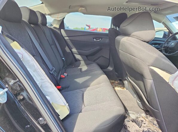 1HGCY1F41SA064830 2025 HONDA ACCORD Black Widok tylnych siedzeń