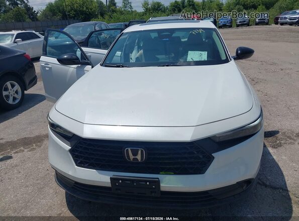 1HGCY1F41TA010798 2026 HONDA ACCORD White ხელსაწყოთა პანელის ხედი