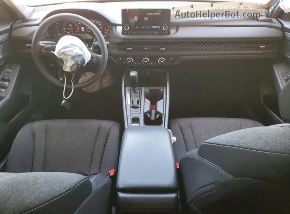1HGCY1F42SA009531 2025 HONDA ACCORD Gray Dashboard view