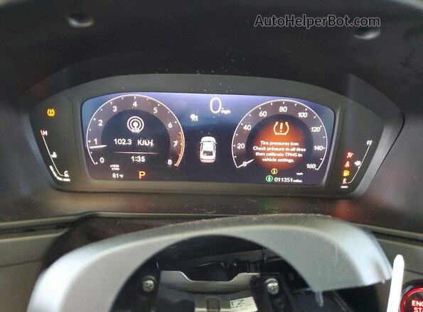 1HGCY1F42SA009531 2025 HONDA ACCORD Gray Instrument cluster view