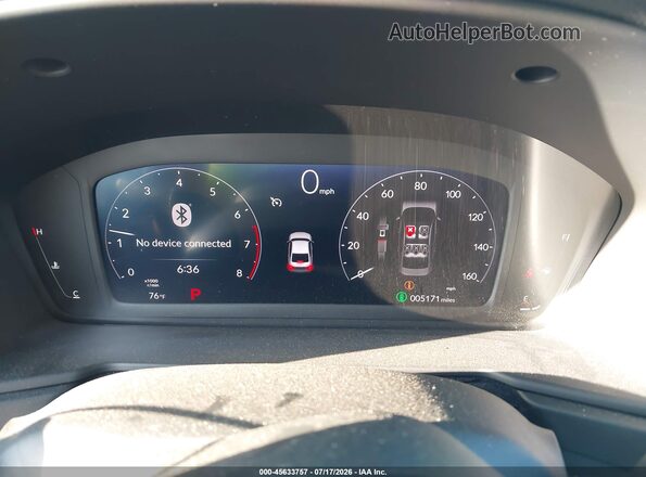 1HGCY1F42SA019623 2025 HONDA ACCORD Blue Vista de los asientos traseros