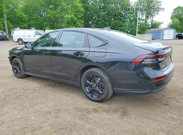 1HGCY1F42SA081927 2025 HONDA ACCORD Черный Задняя левая четверть