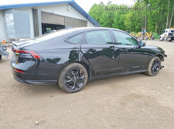 1HGCY1F42SA081927 2025 HONDA ACCORD Черный Задняя правая четверть