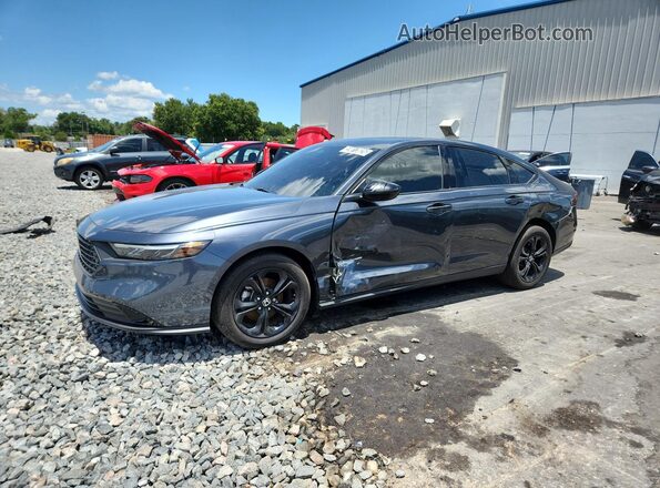 1HGCY1F42SA087730 2025 HONDA ACCORD Gray VIN կոդի պիտակի տեսք