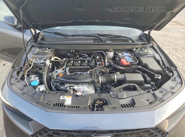 1HGCY1F43SA047754 2025 HONDA ACCORD Gray Սալոնի հետևի տեսք