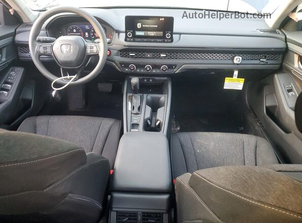 1HGCY1F43SA047754 2025 HONDA ACCORD Gray Առջևի վահանակի տեսք