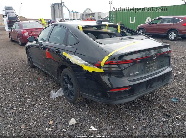 1HGCY1F43SA076283 2025 HONDA ACCORD Black Задня ліва чверть
