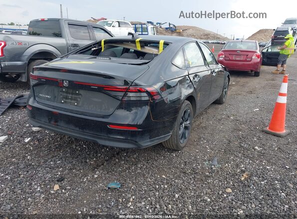 1HGCY1F43SA076283 2025 HONDA ACCORD Black Задня права чверть