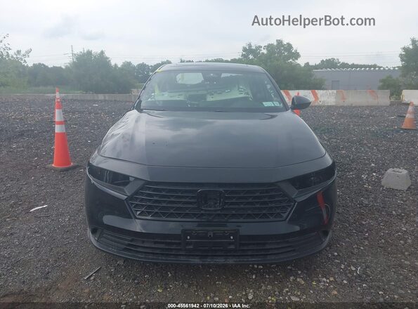 1HGCY1F43SA076283 2025 HONDA ACCORD Black Вид щитка приладів