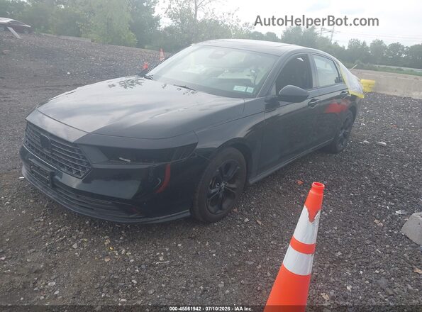1HGCY1F43SA076283 2025 HONDA ACCORD Black Передня ліва чверть