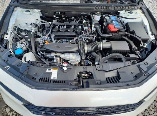 1HGCY1F43SA086621 2025 HONDA ACCORD White Dashboard view
