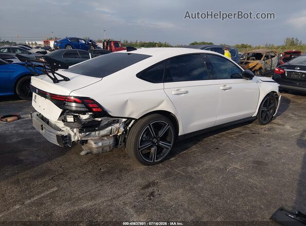 1HGCY1F43TA011614 2026 HONDA ACCORD Белый Задняя правая четверть