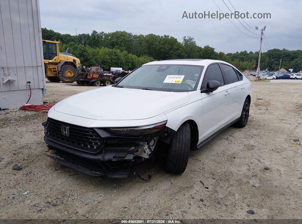 1HGCY1F44SA011863 2025 HONDA ACCORD White Передня ліва чверть