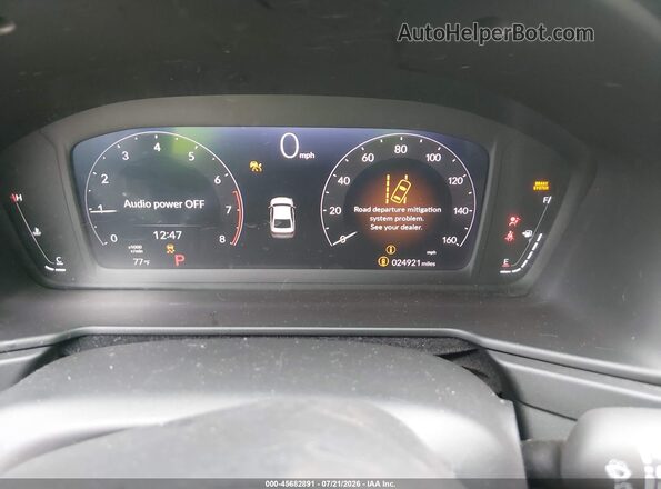 1HGCY1F44SA011863 2025 HONDA ACCORD White Вид задніх сидінь
