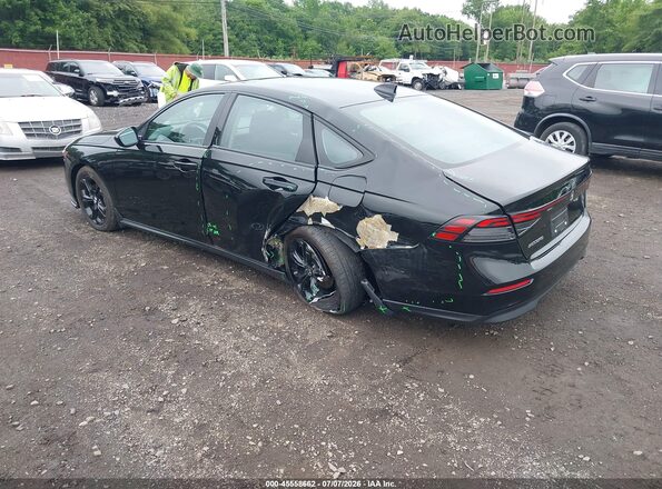 1HGCY1F44SA021485 2025 HONDA ACCORD Black Задня ліва чверть