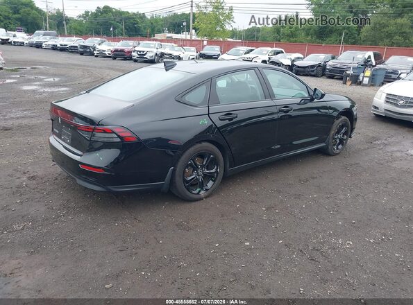 1HGCY1F44SA021485 2025 HONDA ACCORD Black Задня права чверть
