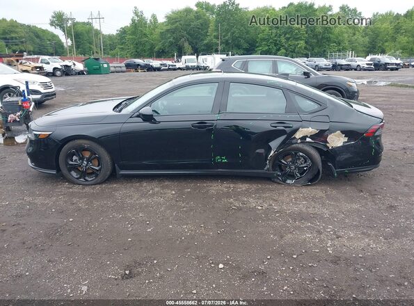 1HGCY1F44SA021485 2025 HONDA ACCORD Black Вид спереду