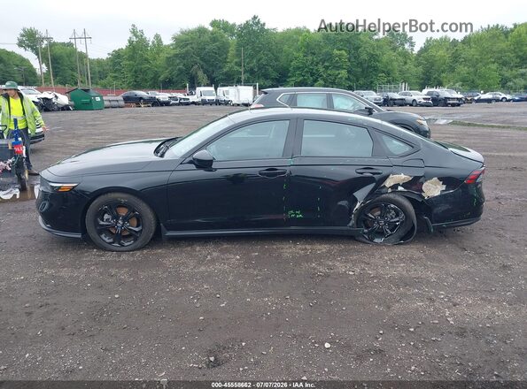 1HGCY1F44SA021485 2025 HONDA ACCORD Black Панорамний вид салону 360°