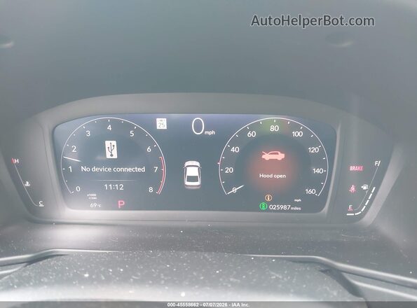 1HGCY1F44SA021485 2025 HONDA ACCORD Black Вид задніх сидінь