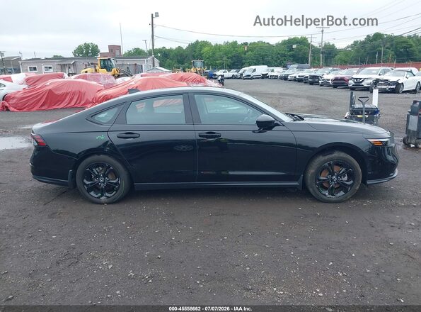 1HGCY1F44SA021485 2025 HONDA ACCORD Black Вид задньої частини салону