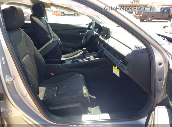 1HGCY1F44SA030803 2025 HONDA ACCORD Silver წინა სალონის ხედი