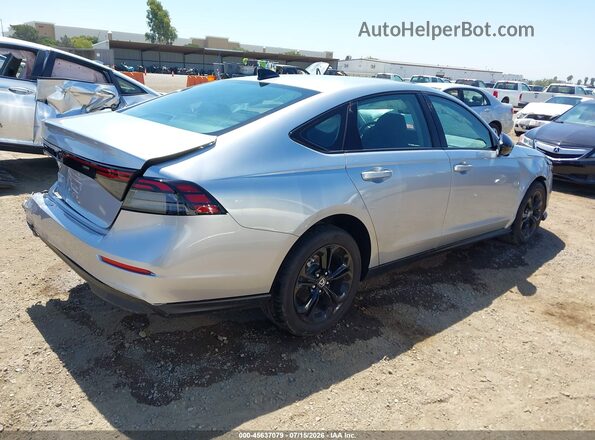 1HGCY1F44SA030803 2025 HONDA ACCORD Silver უკანა მარჯვენა