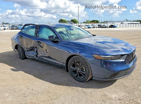 1HGCY1F44SA082741 2025 HONDA ACCORD Blue Առջևի աջ