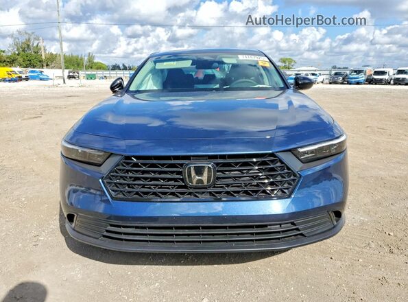 1HGCY1F44SA082741 2025 HONDA ACCORD Blue Դիմացի տեսք