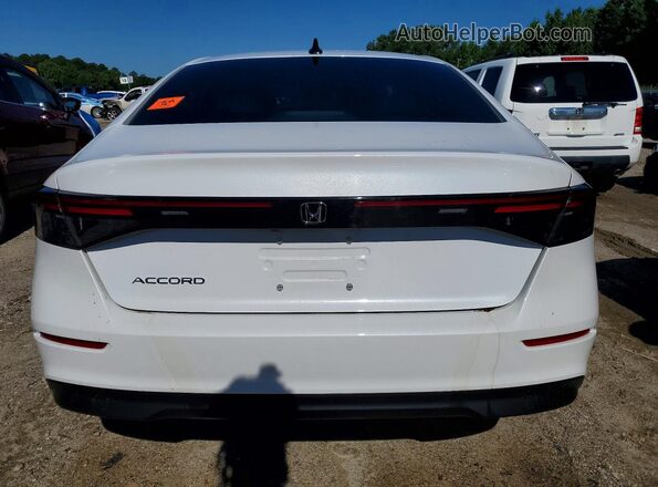 1HGCY1F44SA087034 2025 HONDA ACCORD White Вид ззаду
