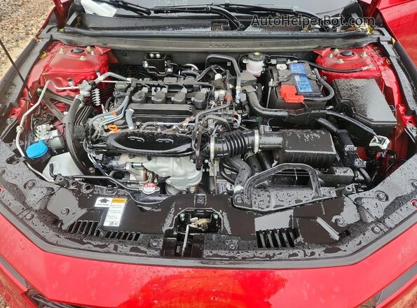 1HGCY1F45SA030020 2025 HONDA ACCORD Red Vista interior trasera