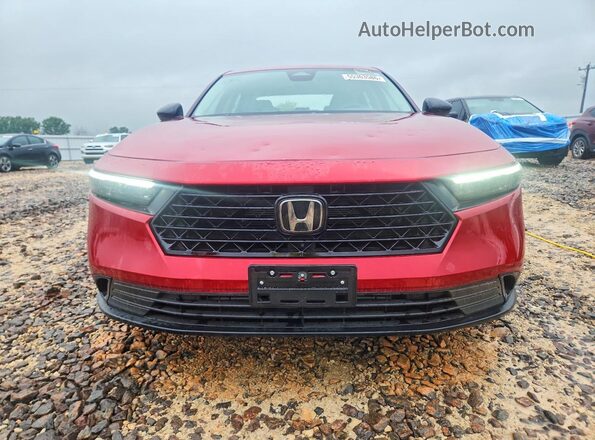 1HGCY1F45SA030020 2025 HONDA ACCORD Red Vista frontal