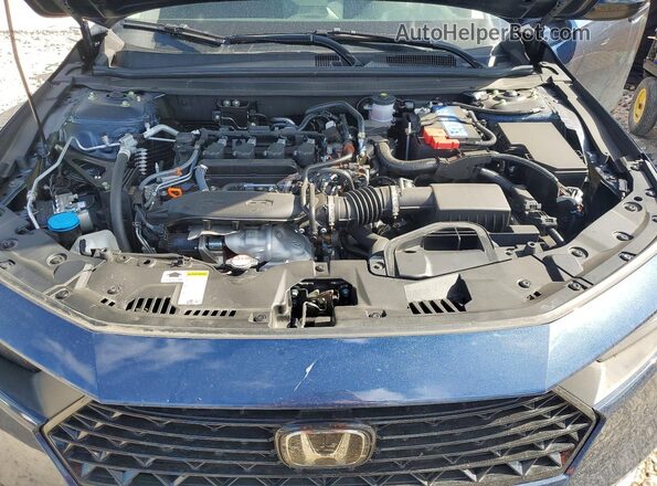 1HGCY1F45SA051711 2025 HONDA ACCORD Синий Вид задней части салона