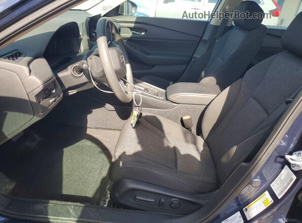 1HGCY1F45SA051711 2025 HONDA ACCORD Синий Вид салона спереди