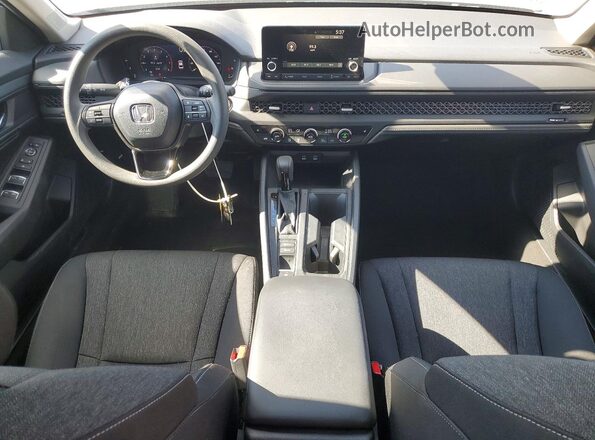 1HGCY1F45SA051711 2025 HONDA ACCORD Синий Вид панели приборов