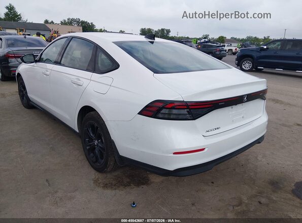 1HGCY1F45SA066144 2025 HONDA ACCORD White Tył lewy