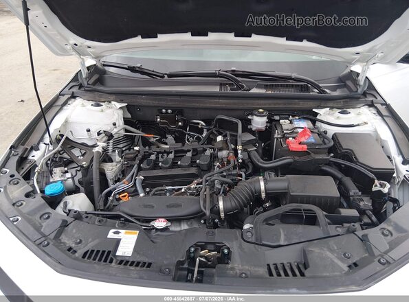 1HGCY1F45SA066144 2025 HONDA ACCORD White Widok z tyłu