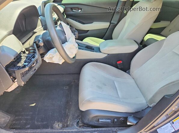 1HGCY1F46SA005384 2025 HONDA ACCORD Угольный Вид салона спереди