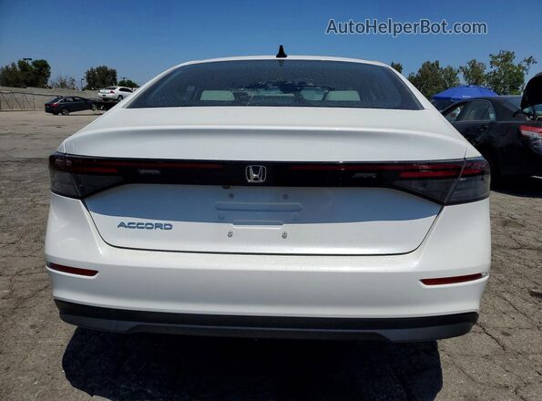 1HGCY1F46SA007488 2025 HONDA ACCORD White Rear view