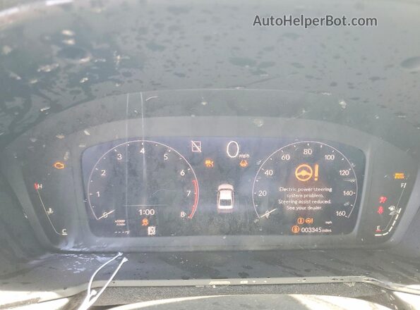 1HGCY1F46SA007488 2025 HONDA ACCORD White Instrument cluster view