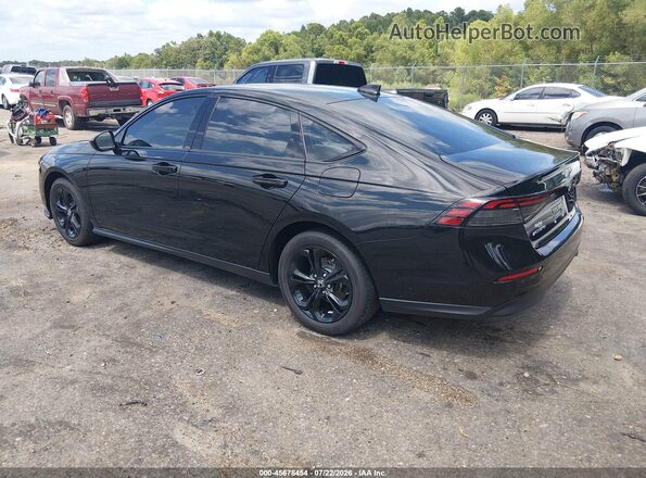 1HGCY1F46SA018023 2025 HONDA ACCORD Black Rear left