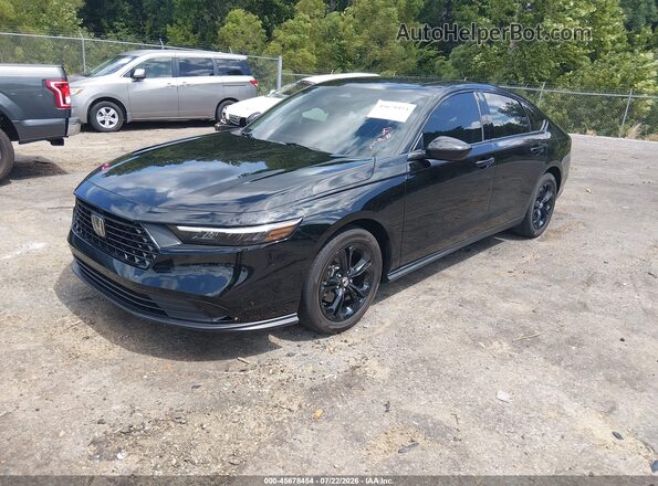1HGCY1F46SA018023 2025 HONDA ACCORD Black Front left