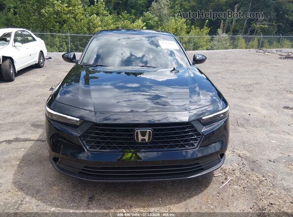 1HGCY1F46SA018023 2025 HONDA ACCORD Black Instrument cluster view