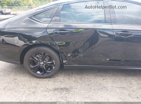 1HGCY1F46SA018023 2025 HONDA ACCORD Black Front view